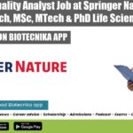 Springer Nature Quality Analyst