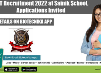 TGT Recruitment 2022