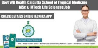 WB Health Research Jobs