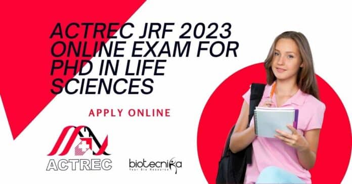 ACTREC JRF 2023