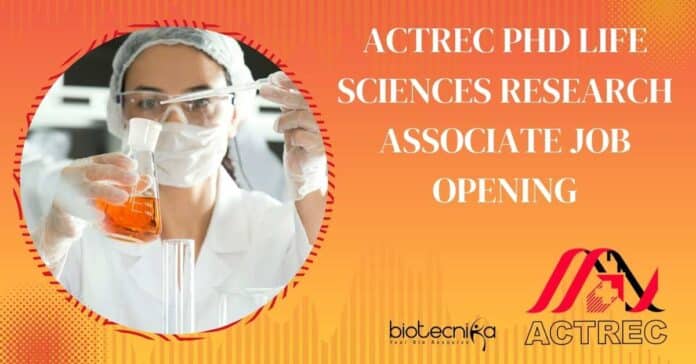 ACTREC PhD Life Sciences