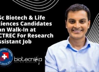 ACTREC Research Assistant Vacancy