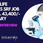 ACTREC Life Sciences SRF Job With Rs. 43,400/- pm Salary, Attend Walk-In ACTREC SRF Vacancy