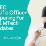 ACTREC Scientific Officer Job