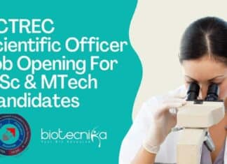 ACTREC Scientific Officer Job
