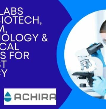 Achira Labs Hiring Biotech, Biochem, Microbiology & Biological Sciences For Scientist Vacancy Achira Labs Careers 2022