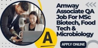 Amway Associate QA Job