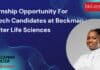 Internship Opportunity For Biotech Candidates at Beckman Coulter Life Sciences Biotech Internship 2022