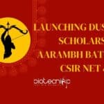 🔥🚀Launching Dussehra Scholarship on Aarambh Batch for CSIR NET & GATE Biotecnika CSIR NET Classes