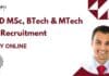 CDFD MSc, BTech & MTech SRF Recruitment – Apply Online CDFD SRF Job Opening