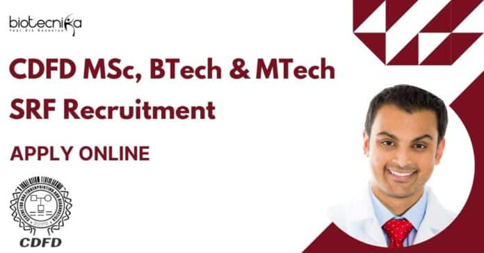 CDFD SRF Job Opening