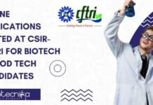Online Applications Invited at CSIR-CFTRI For Biotech & Food Tech Candidates CFTRI MTech Biotech Job