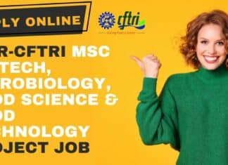 CFTRI Project Opening Available