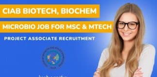 CIAB Project Associate Job