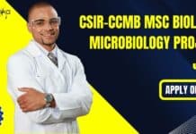 CSIR-CCMB MSc Biology, Microbiology Project Jobs – Apply Online CSIR-CCMB MSc Biology