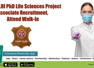 CSIR-CLRI PhD Job