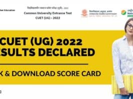 CUET UG 2022 Results Declared