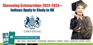 Chevening Scholarships 2023-2024
