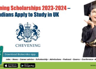 Chevening Scholarships 2023-2024