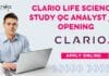 Clario Life Sciences Study QC Analyst Job Opening, Apply Online Clario Life Sciences QC