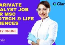 Clarivate Analyst Job For MSc Biotech & Life Sciences, Apply Online Clarivate Analyst Job
