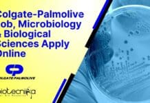Colgate-Palmolive Job, Microbiology & Biological Sciences Apply Online Colgate-Palmolive Job
