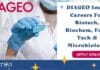 DIAGEO India Careers For Biotech, Biochem, Food Tech & Microbiology DIAGEO India Careers