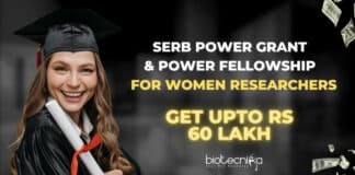 SERB-POWER Grant 2022