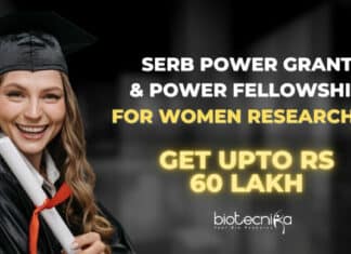 SERB-POWER Grant 2022
