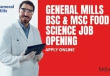 General Mills BSc & MSc Food Science Job Opening, Apply Online General Mills Food Science