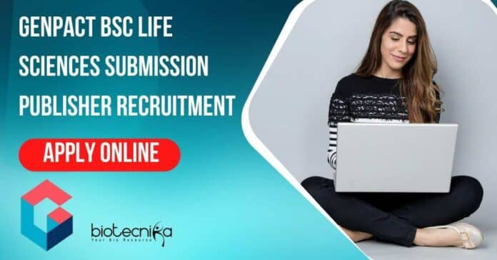 Genpact BSc Life Science