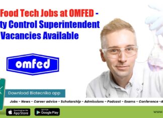 Govt Food Tech Job