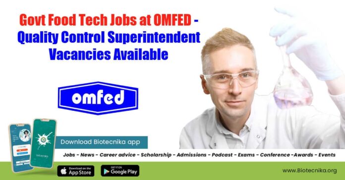 Govt Food Tech Job