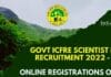 Govt ICFRE Scientist B Recruitment 2022 – Online Registrations Open Govt ICFRE Scientist Recruitment