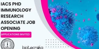 IACS PhD Immunology Research