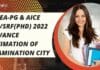 AIEEA-PG & AICE JRF/SRF(PhD) 2022 Advance Intimation of Examination City ICAR AIEE Exam Update