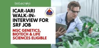 ICAR-IARI Walk-In-Interview