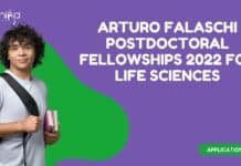 Arturo Falaschi Postdoctoral Fellowships 2022 For Life Sciences – Apply Online ICGEB Postdoc Fellowships 2022 Notification