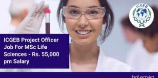 ICGEB Project Job Opening