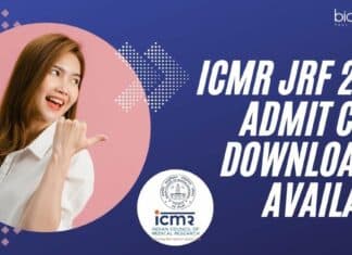 ICMR JRF 2022 Admit Card