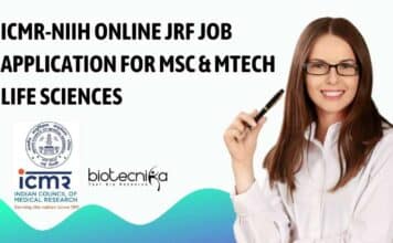ICMR-NIIH JRF Job