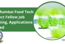 ICT Mumbai Food Tech Project Fellow Job Opening, Applications Invited ICT Mumbai Food Tech Project Fellow Job Opening, Applications Invited