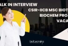 CSIR-IICB MSc Biotech, Biochem Project Vacancy – Attend Walk-Interview IICB Jobs Notification 2022 For Biotech & Biochem