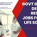 ILBS Delhi Research Jobs
