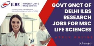 ILBS Delhi Research Jobs