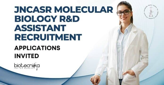 JNCASR Molecular Biology R&D