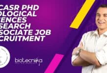 JNCASR PhD Biological Sciences Research Associate Job Recruitment JNCASR PhD Biological Sciences Research Associate Job Recruitment