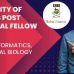 Madras University Postdoc Job