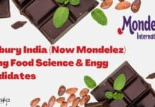 Cadbury India (Now Mondelez) Hiring Food Science & Engg Candidates Mondelez India Food Jobs