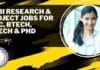 NABI Research & Project Jobs For MSc, BTech, MTech & PhD – Attend Walk-In NABI Job Openings 2022